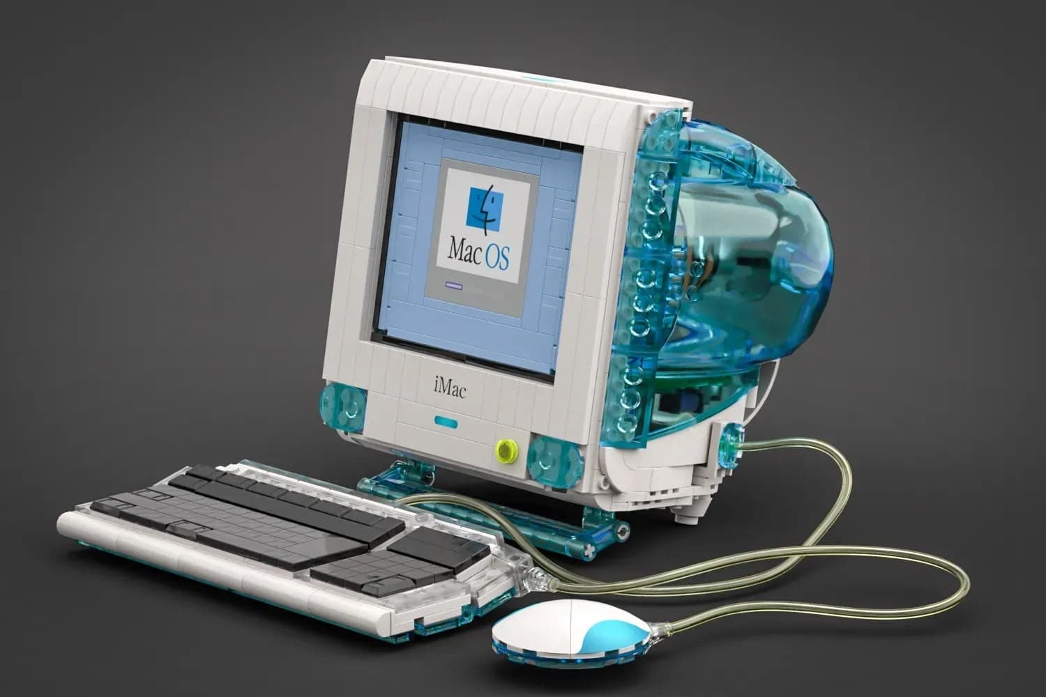 LEGO Considera Conjunto do iMac G3 Azul Bondi