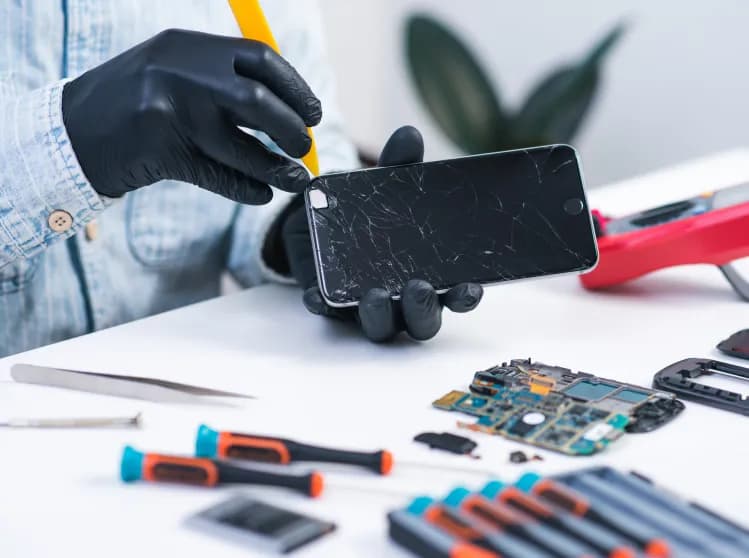 Técnico inBrasil realizando reparo